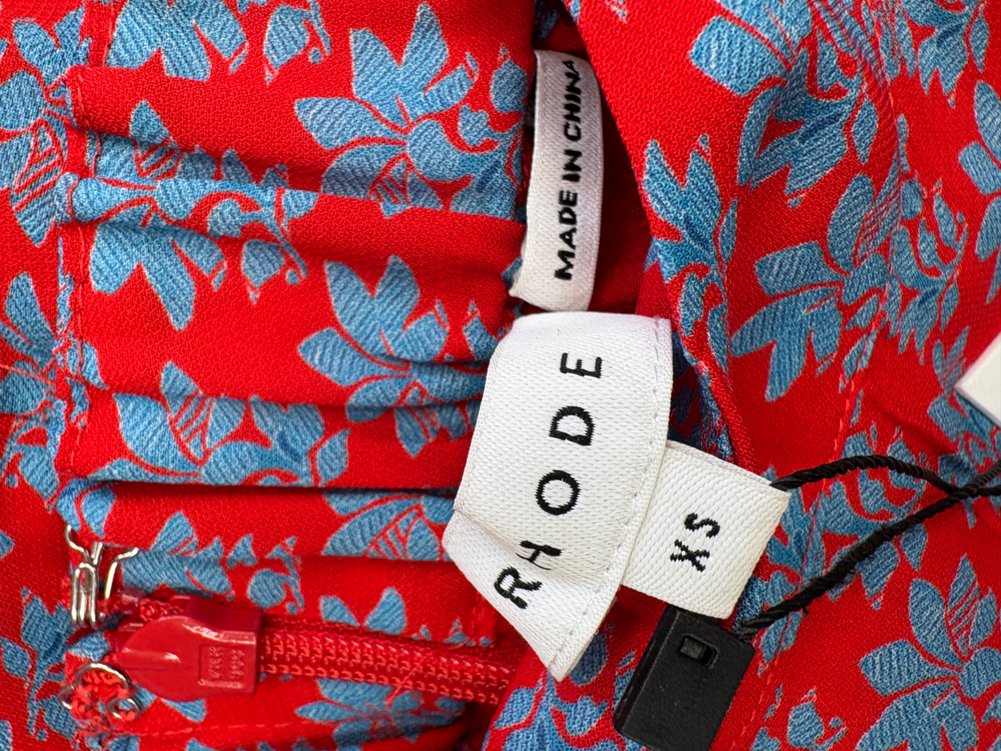 Rhode Red Hannah Loves Me Not Mini Skirt UK XS