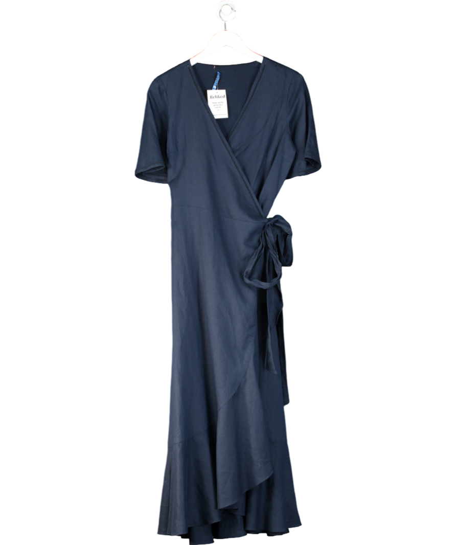 Free People Beige Open Back Cuffed Hem One Piece UK XS