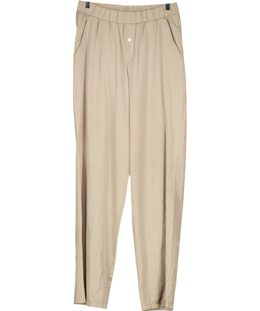 NA-KD X Josefine Hj Khaki Green Trousers UK 8