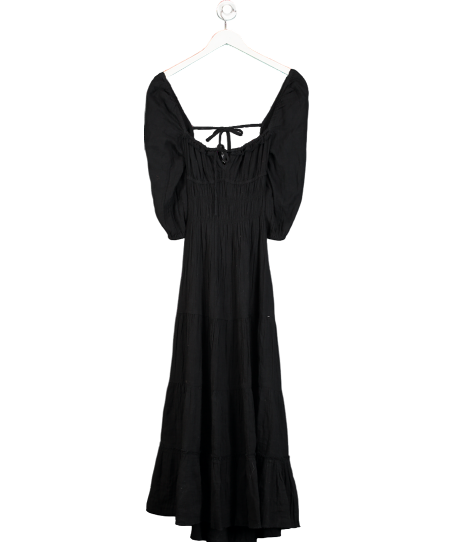 Urban Outfitters Black Violetta Maxi Dress UK M