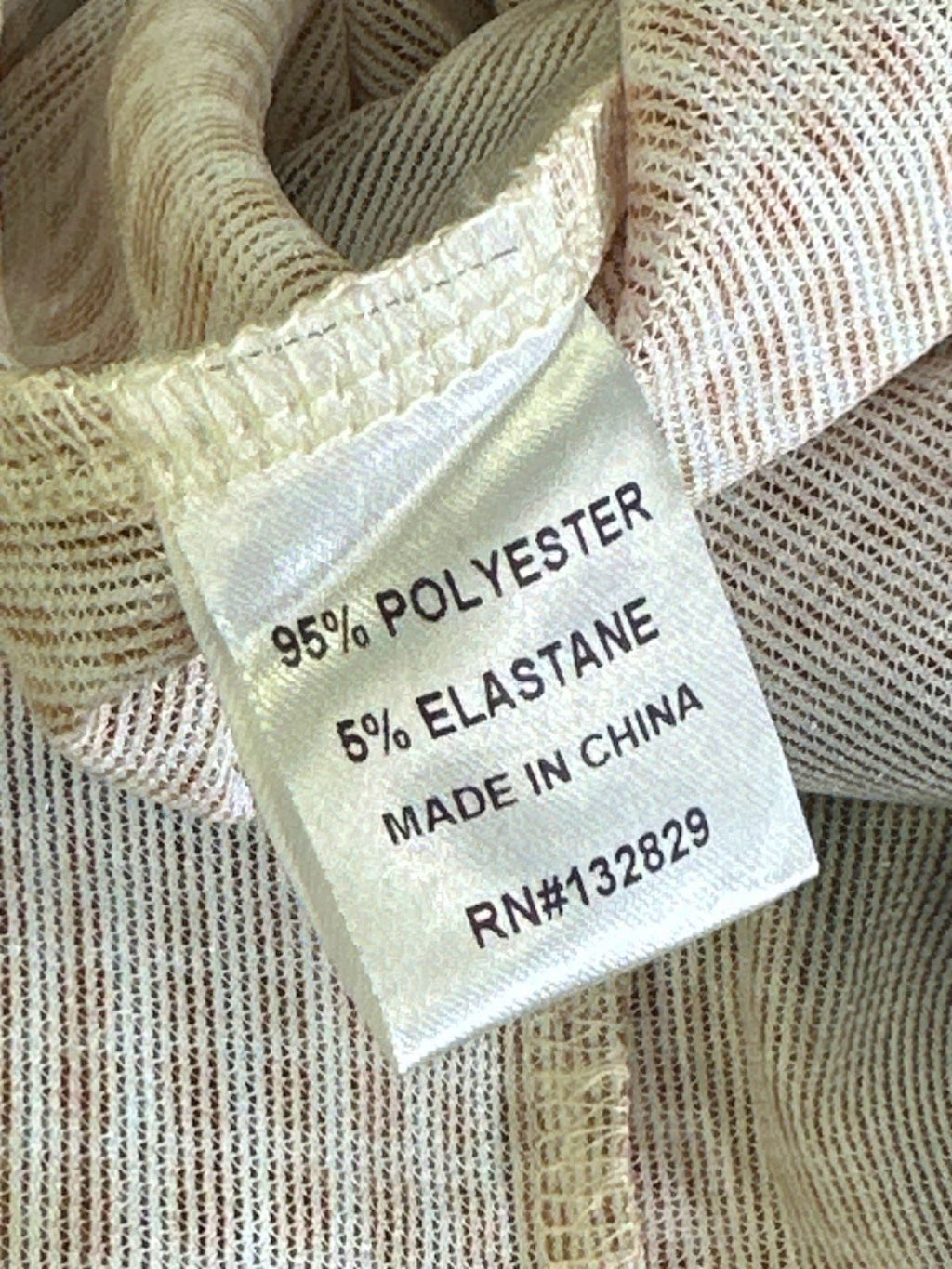 Superdown Beige Geometric Print Long Sleeve Bodycon Dress UK XS