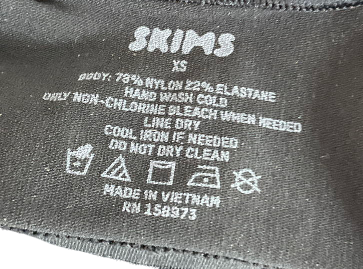 SKIMS Black Everyday Sculpt Bralette - Onlyx UK XS