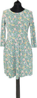 Cath Kidson Green Owl Print Dress UK 8