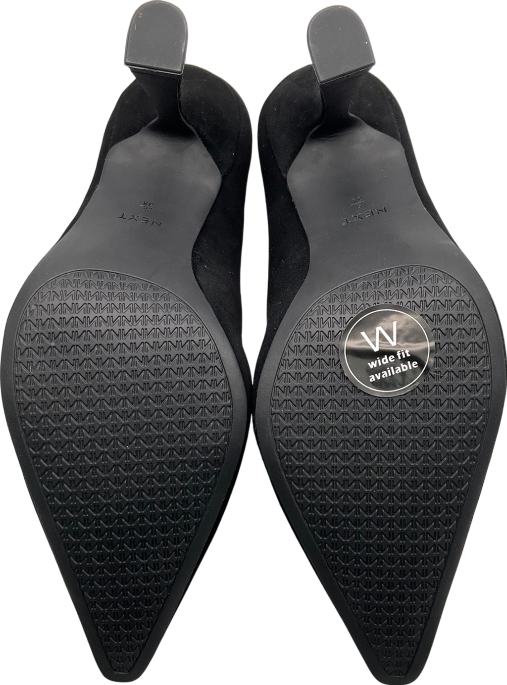 Next Black Suede Heels UK 5 EU 38 👠