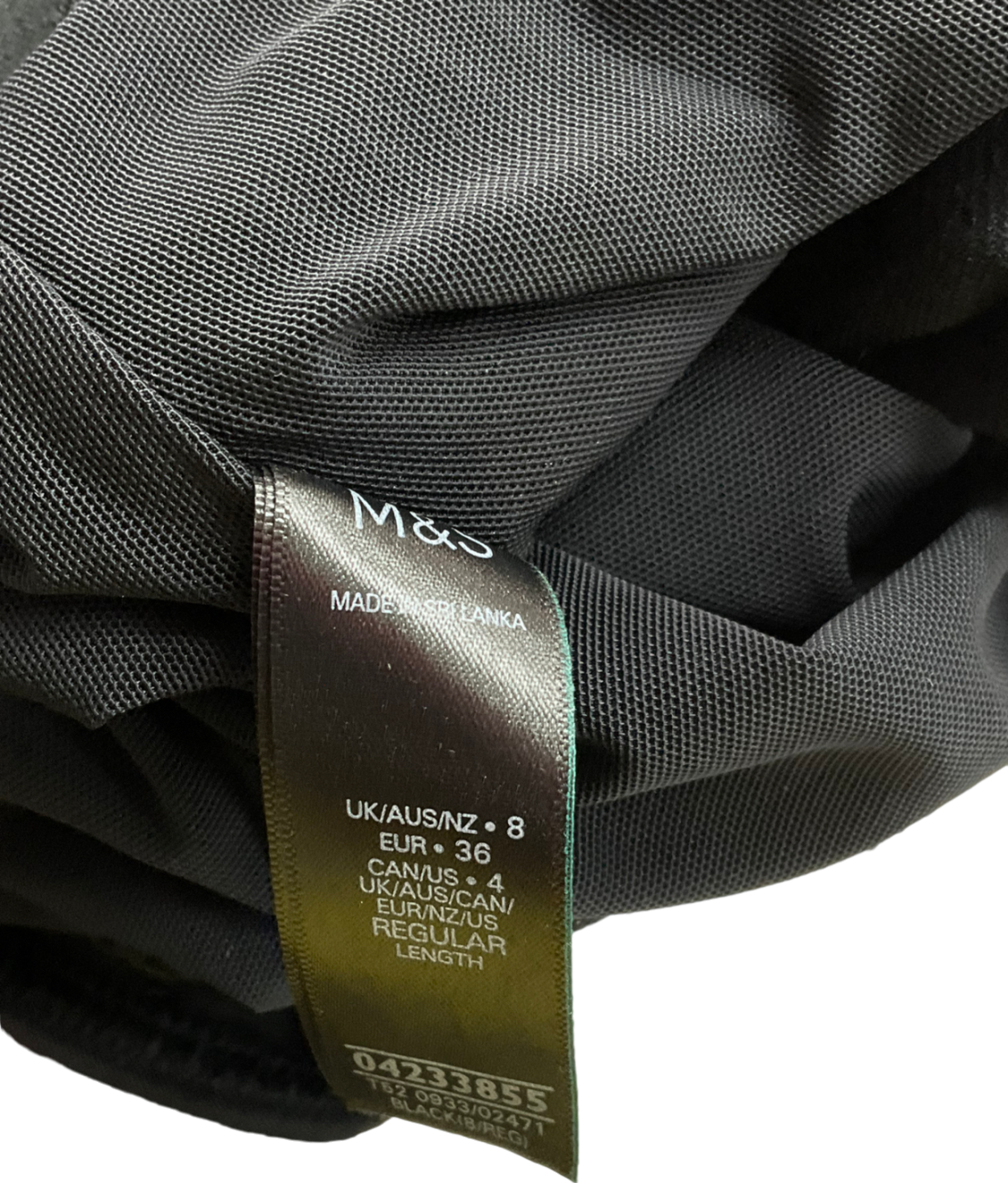 M&S Black Swimsuit UK 8