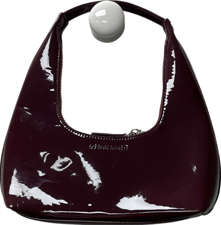 Purple My Mum Made It Shoulder Bag One Size