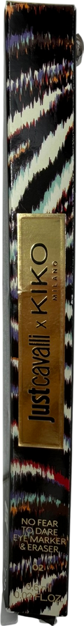 Kiko Just Cavalli No Fear To Dare Eyemarker & Eraser 02 0.6ml