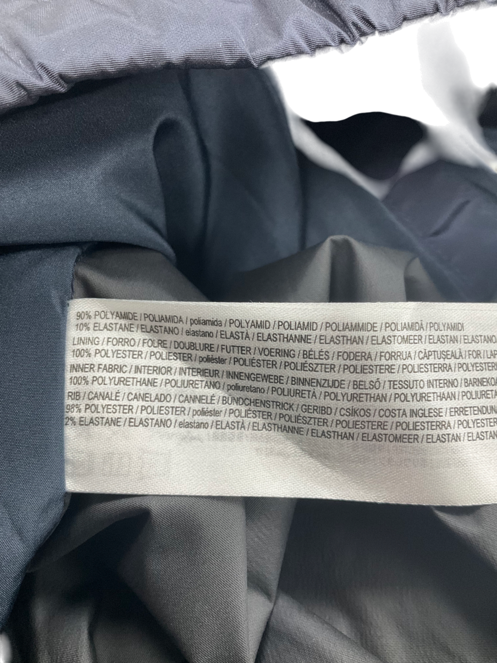 MANGO Blue Light Zipped Bomber Jacket UK M