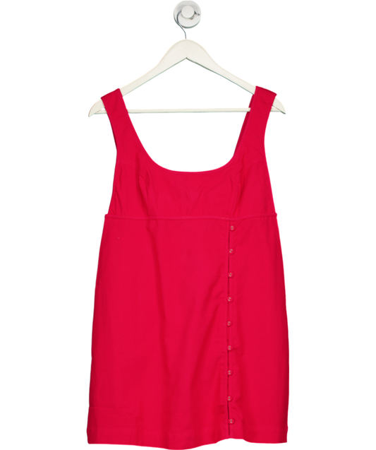 Free People Red Vivian Mini Dress UK 8