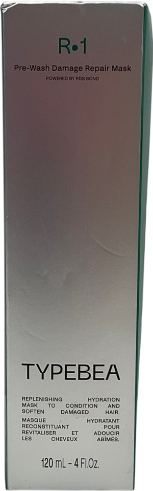Typebea R•1 Pre-wash Damage Repair Mask 120ml