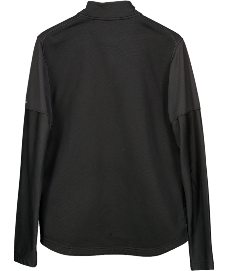 adidas Black Golf Climaheat Hybrid Full Zip Jacket UK M