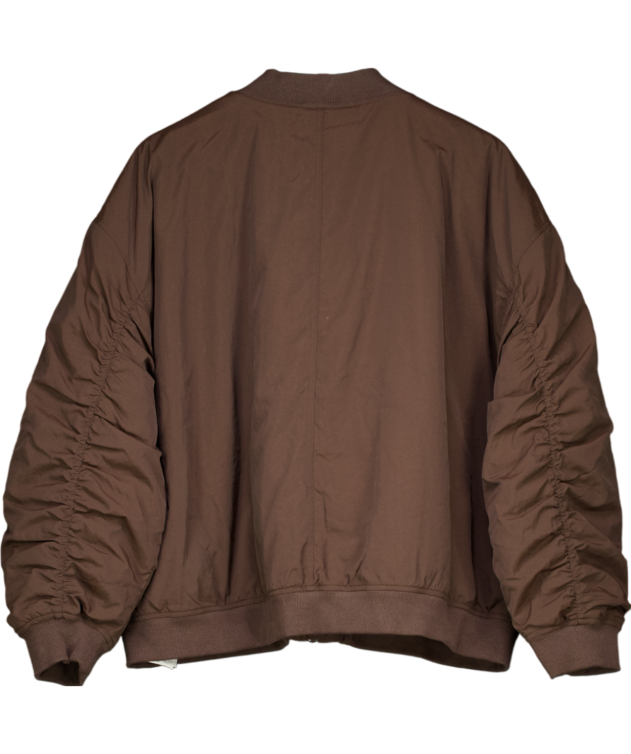 New Balance Brown Heritage Bomber Jacket UK XL