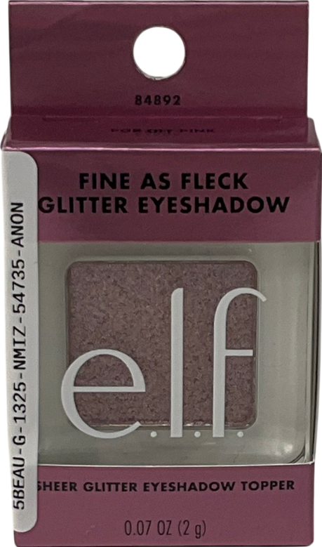 E.L.F Cosmetics Eye Shadow Glitter Pop Off Pink 2g