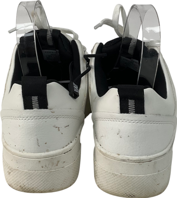 ZARA White Lace Up Trainers UK 5 EU 38 👠
