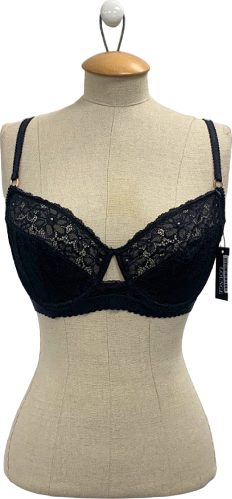 Lounge Black Flair Balcony Bra 36E