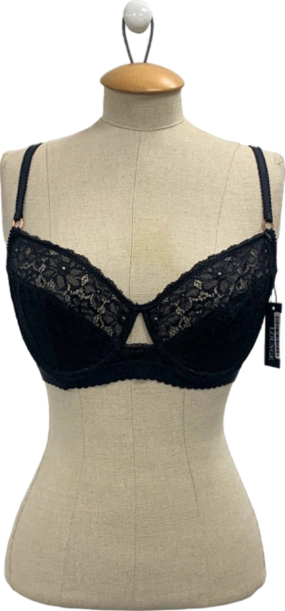 Lounge Black Flair Balcony Bra 36E