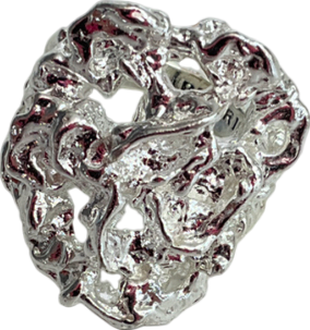 pilgrim Metallic Act Ring Silver-plated One Size