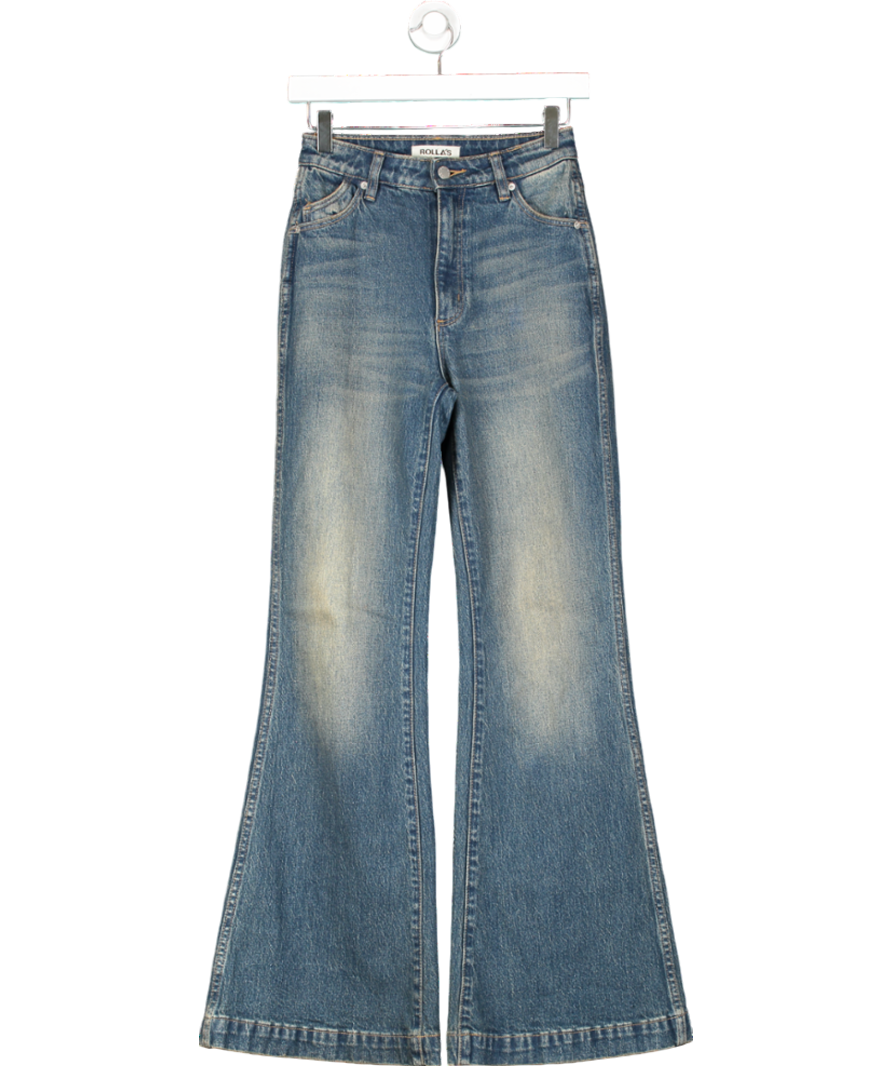 ??WAIST SIZE!!Rolla's Blue Eastcoast Flare - Kate UK 6