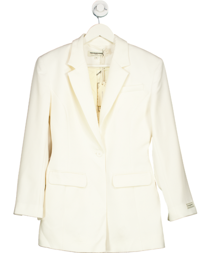 The Giving Movement Cream Re-form100 Blazer UK M