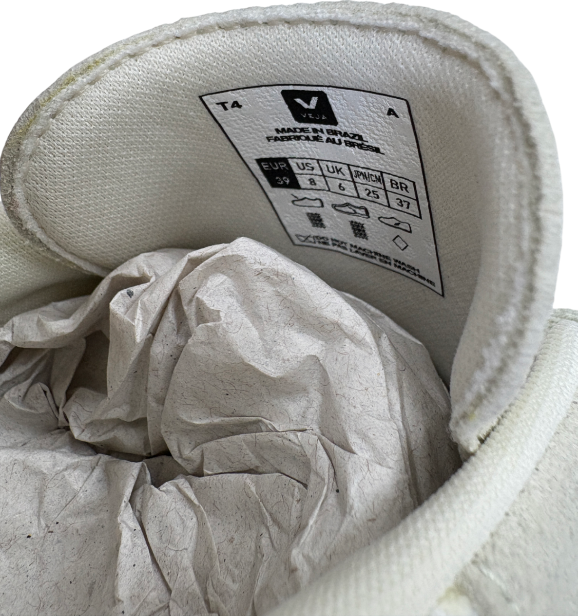 VEJA White Sdu Rec Alveomesh Trainers UK 6 EU 39 👠