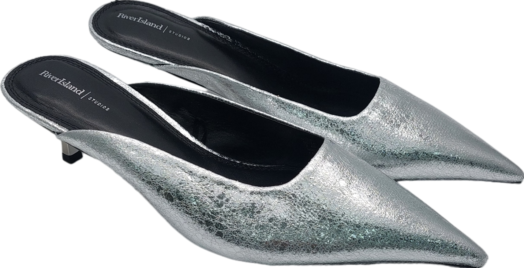 River Island Kitten Heel Pumps UK 7 EU 40 👠