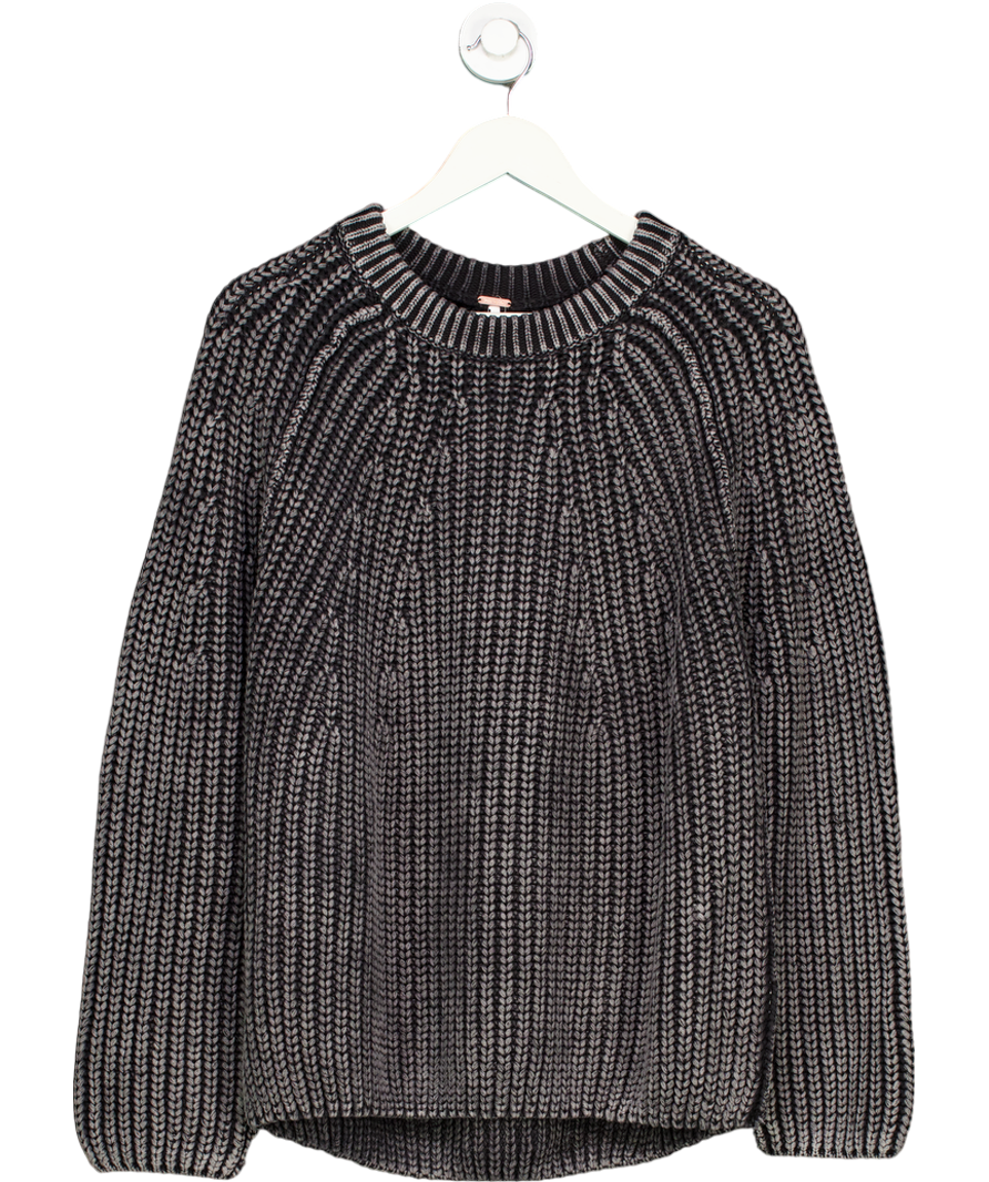 Free People Grey Take Me Home Sweater UK S
