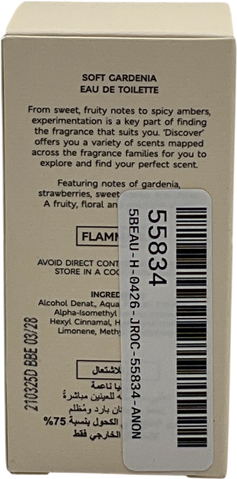 M&S Soft Gardenia Eau De Toilette 30ml