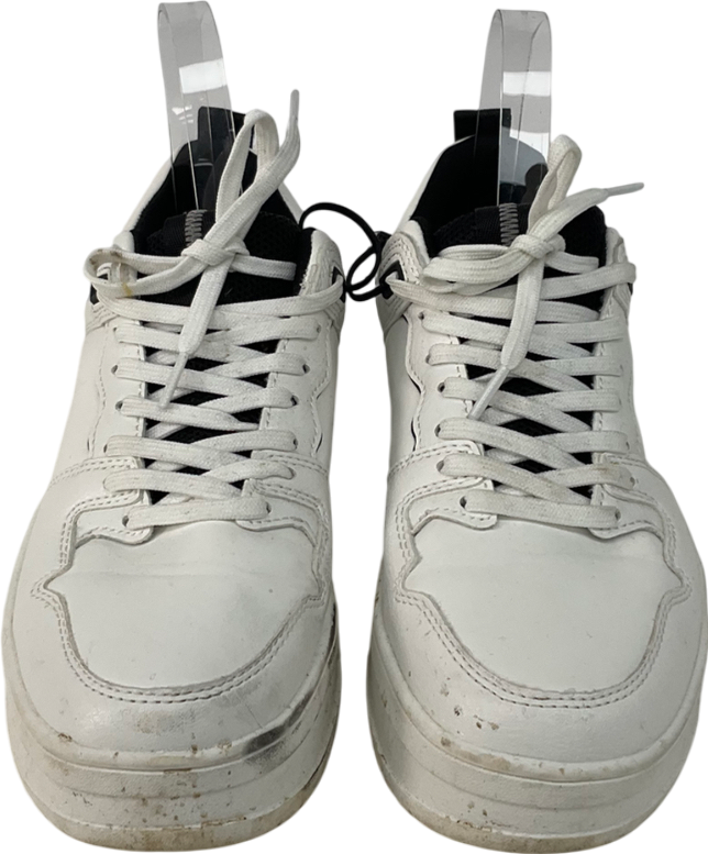 ZARA White Lace Up Trainers UK 5 EU 38 👠