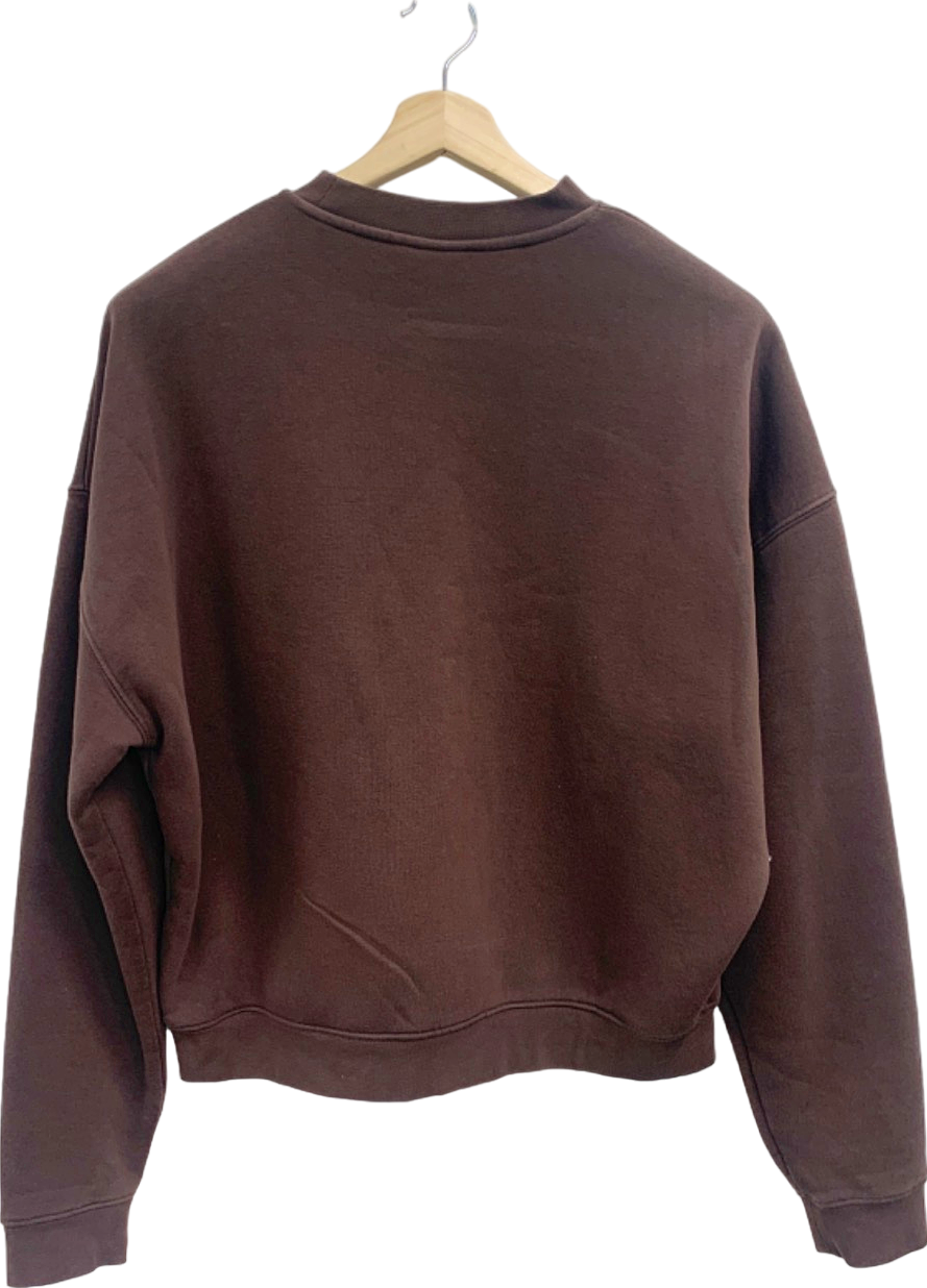 Sisters+Seekers Brown 'Under Tremendous Stress' Sweatshirt UK M