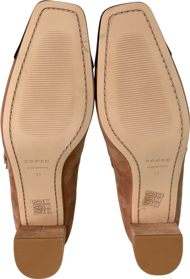 boden Beige Block Heel Pump UK 8 EU 41 👠