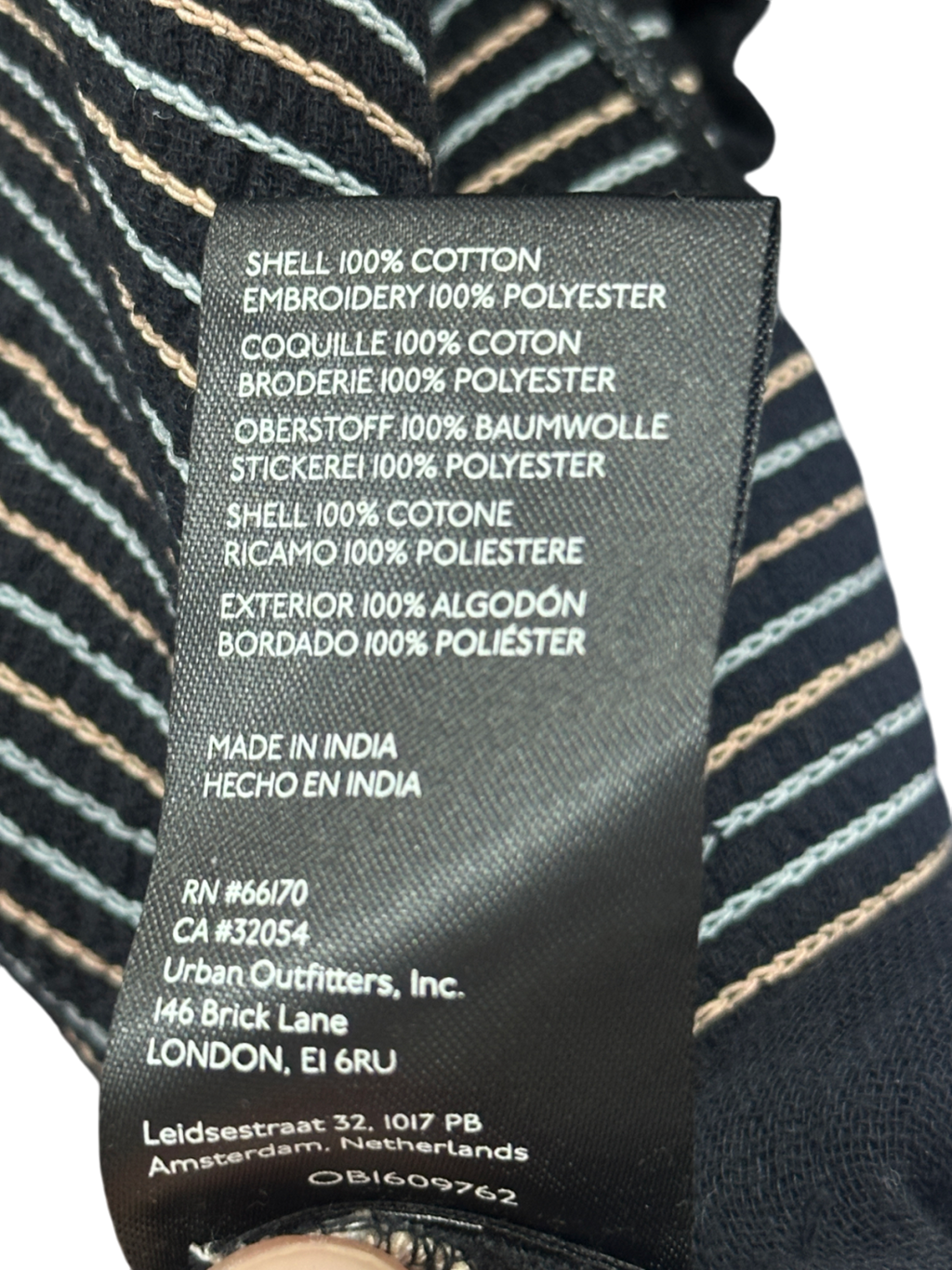 Free People Black Dahlia Embroidered Jumpsuit UK S