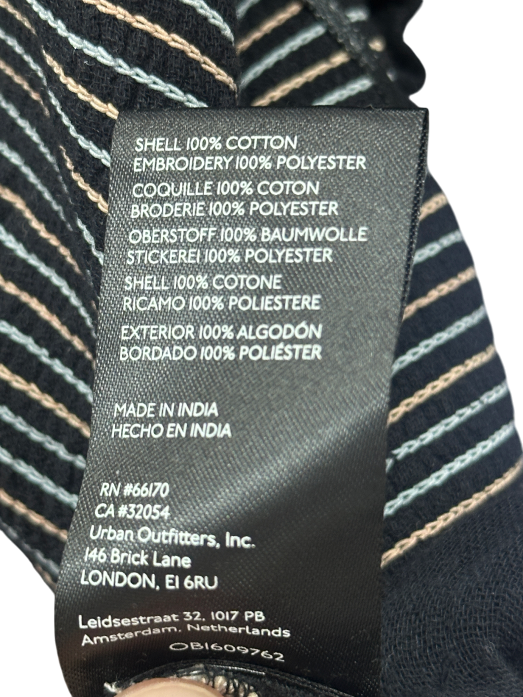 Free People Black Dahlia Embroidered Jumpsuit UK S