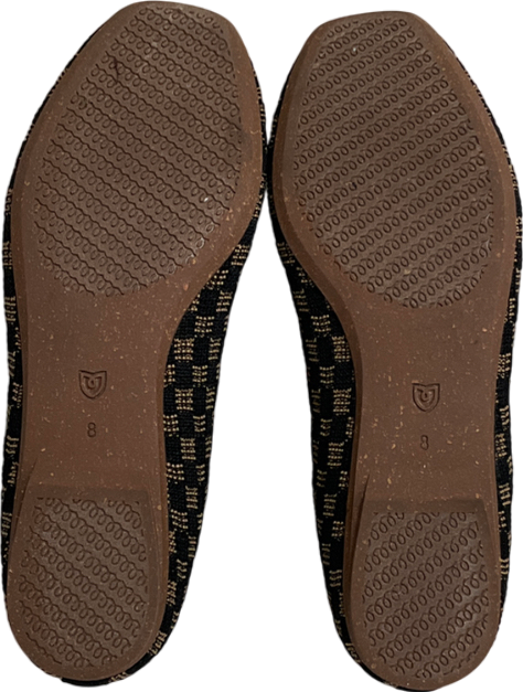 Rothys Black The Max Square Mary Jane Flats UK 5.5 EU 38.5 👠