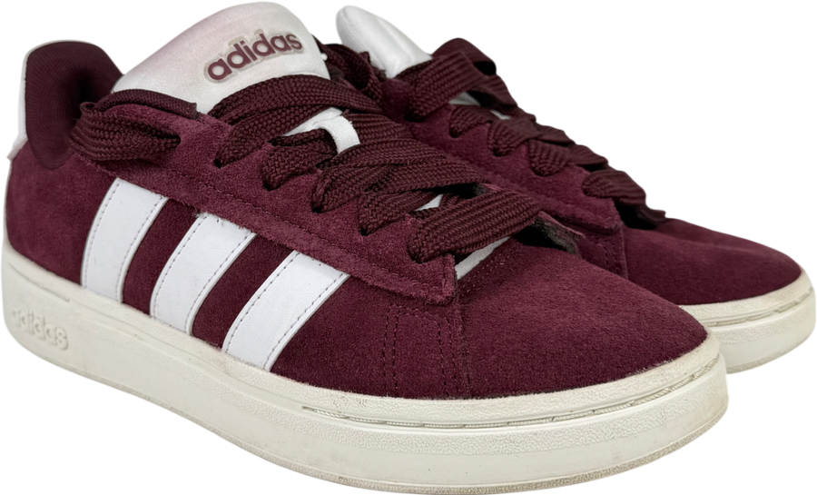 Adidas Red Grand Court Alpha Trainers UK 6 EU 39 👠