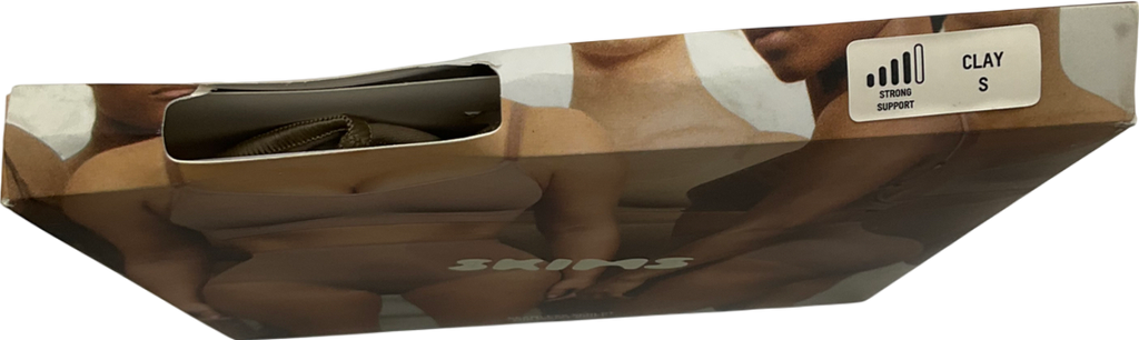 SKIMS Seamless Sculpt Mid Waist Brief - Clay UK S