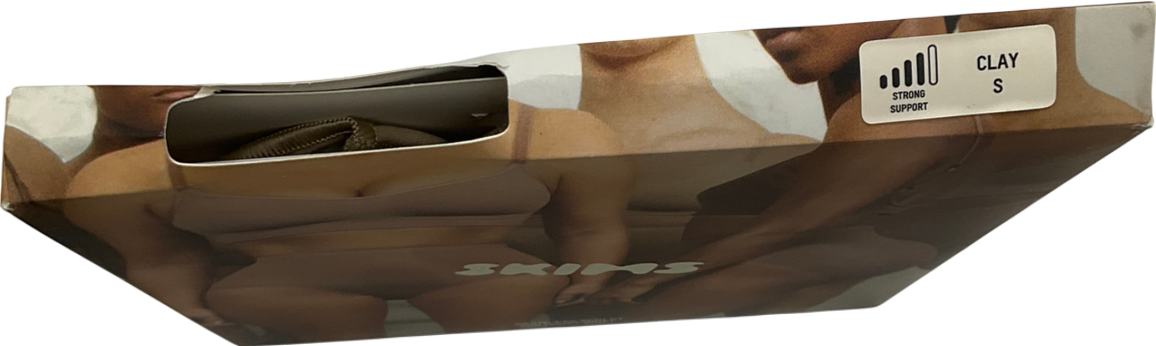 SKIMS Seamless Sculpt Mid Waist Brief - Clay UK S