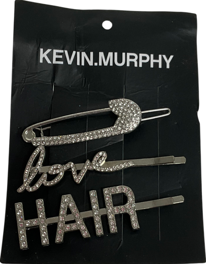 kevin murphy Metallic Diamanté Hair Clips One Size