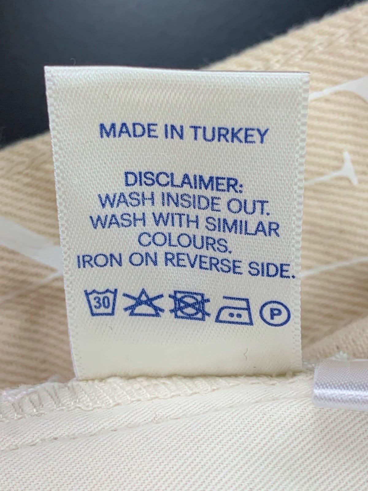 Raey Beige Wide-Leg Trousers 28