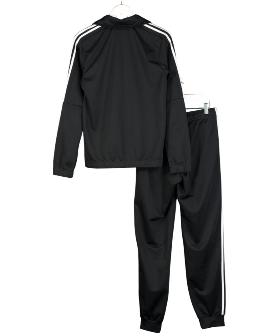 adidas Black Classics Firebird Track Top & Tracksuit Bottoms UK S