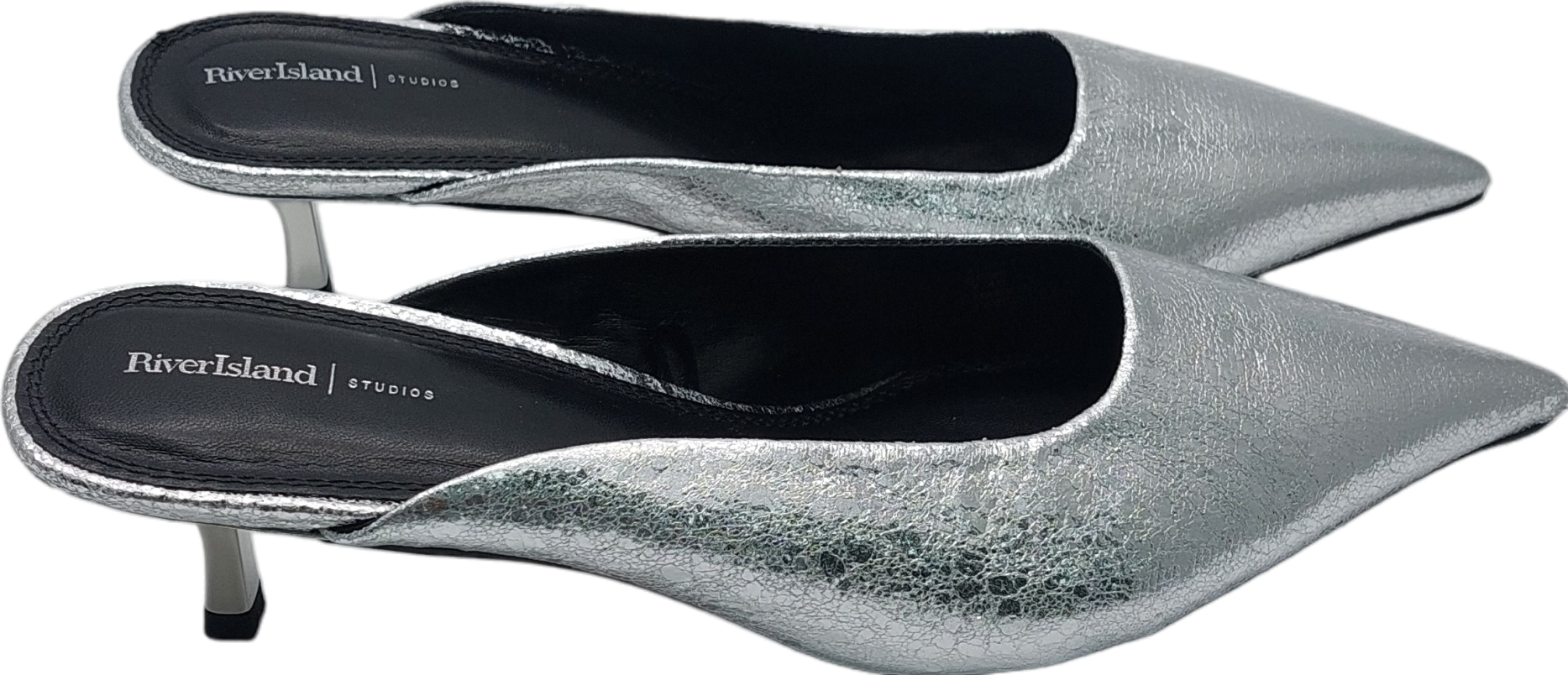 River Island Kitten Heel Pumps UK 7 EU 40 👠