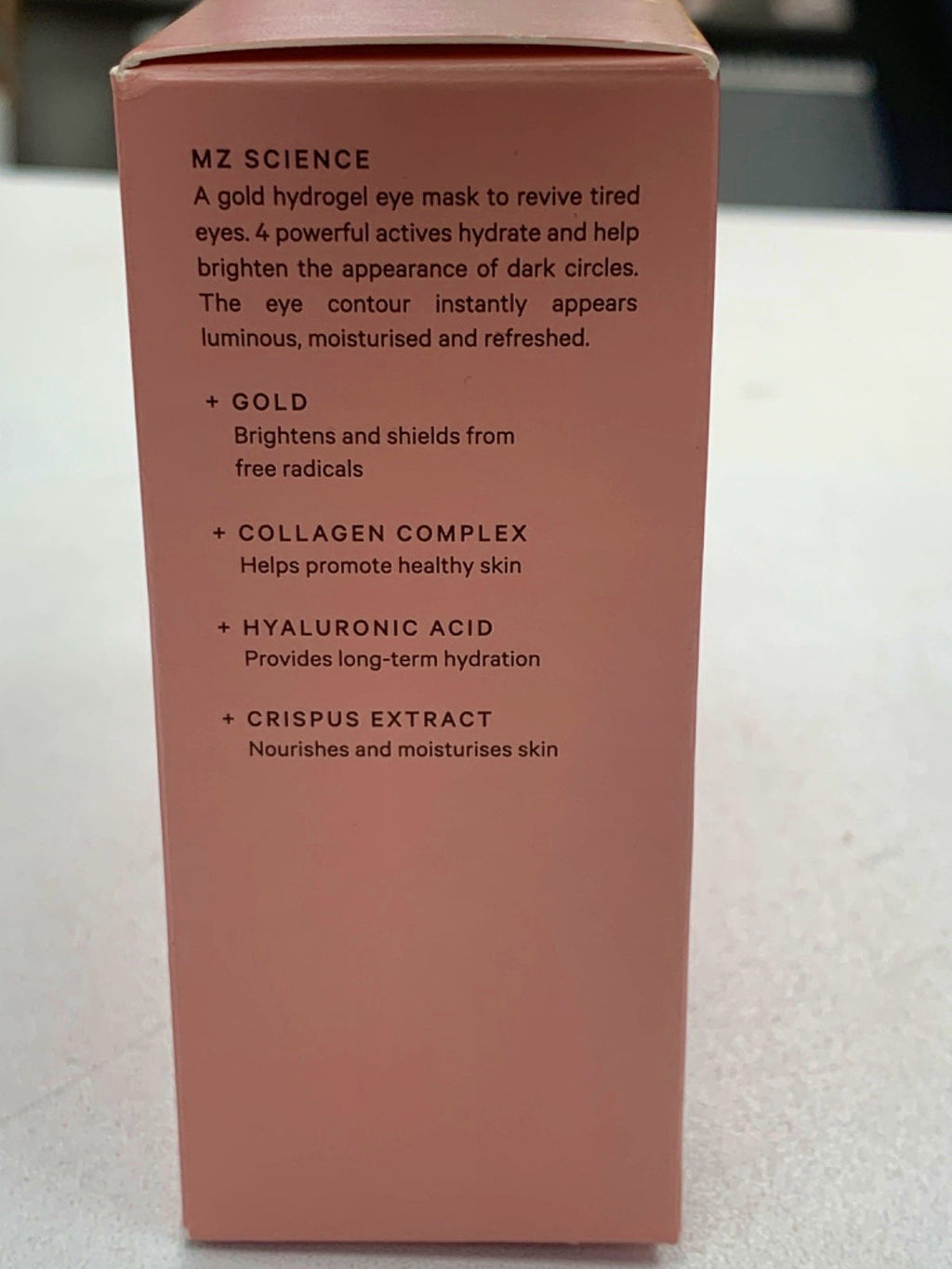 MZ Skin Hydra-Bright Gold Eye Mask 5 x 3g