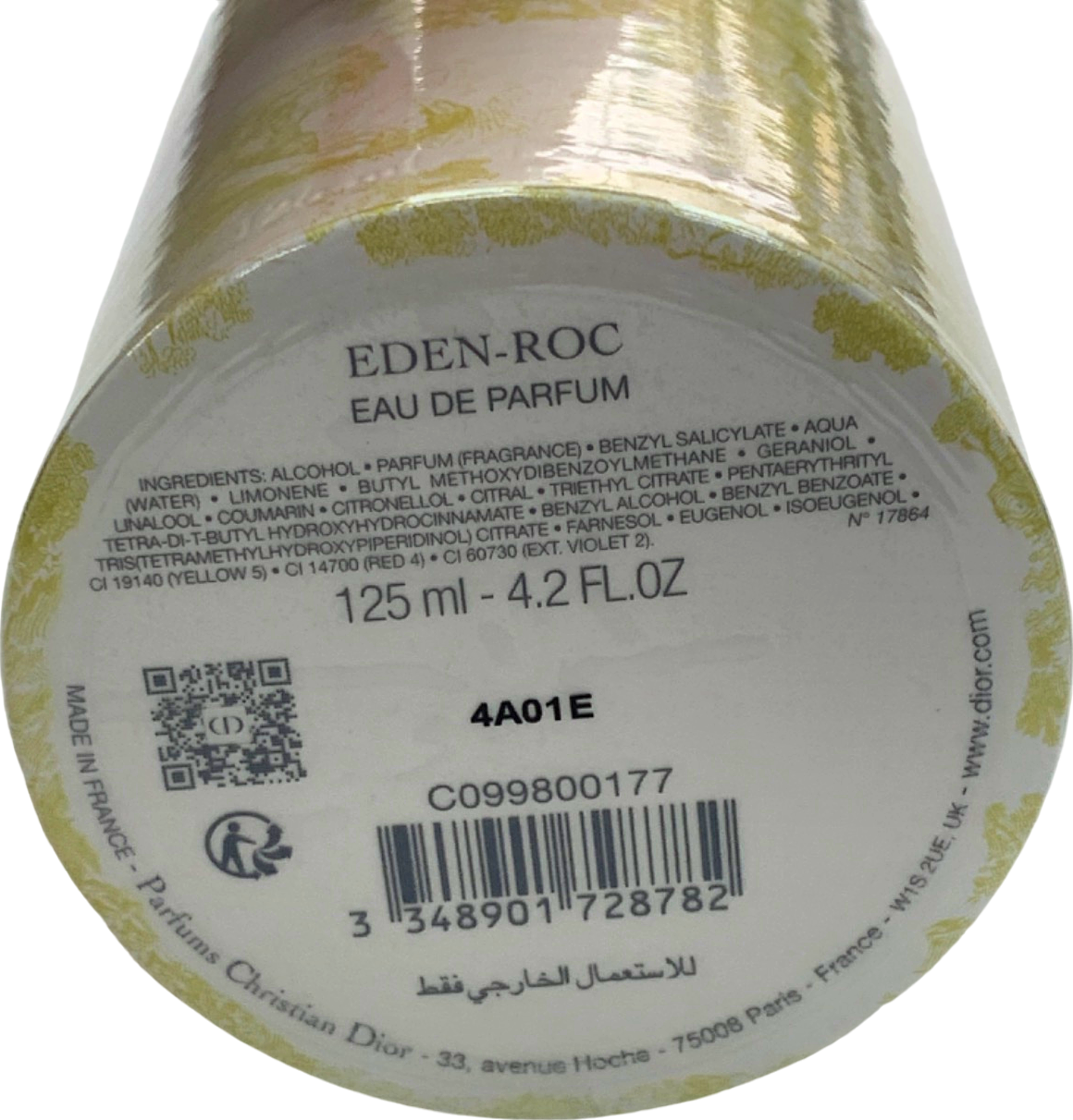 Christian Dior Ltd.Edition Eden-Roc Eau De Parfum 125ml