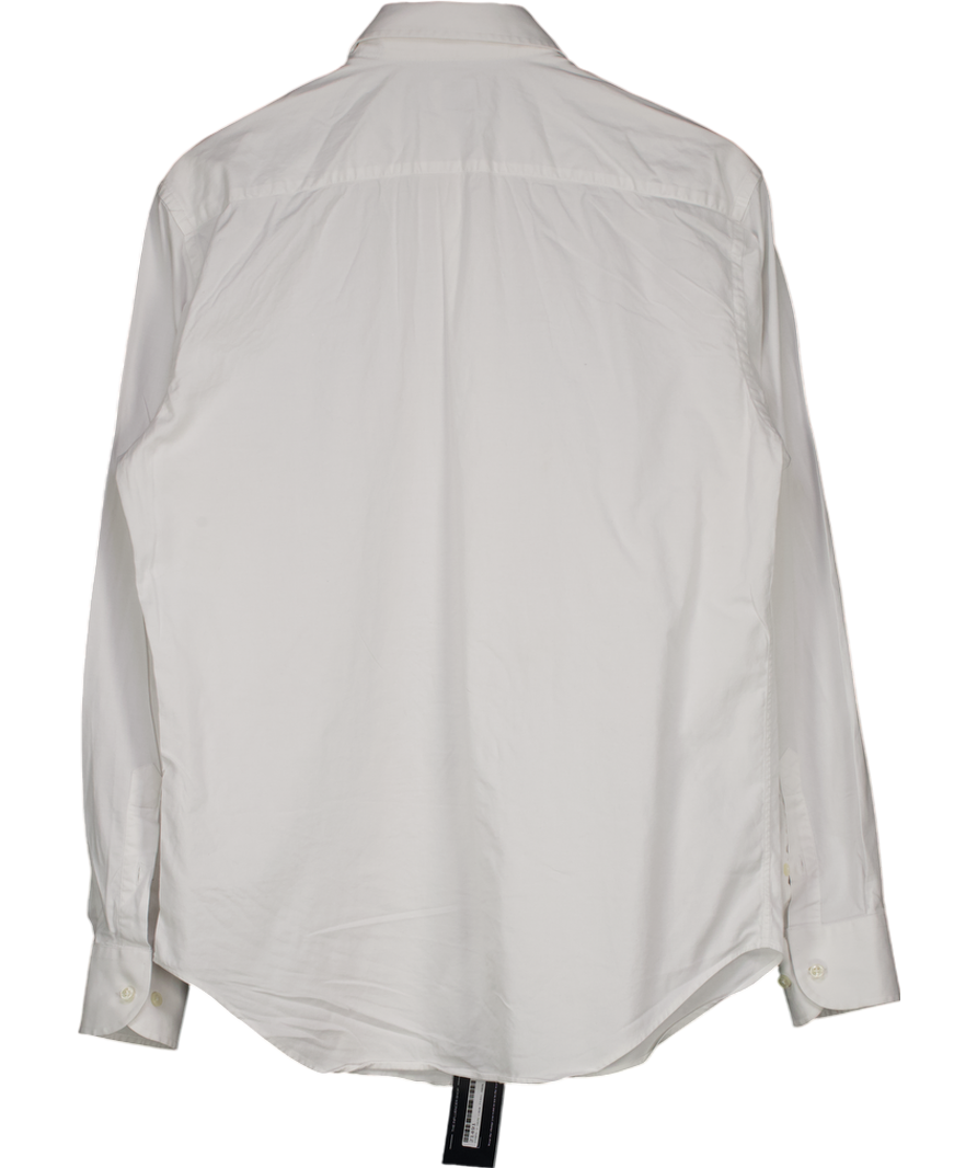 Armani Collection White Cotton Shirt Size 41 UK L