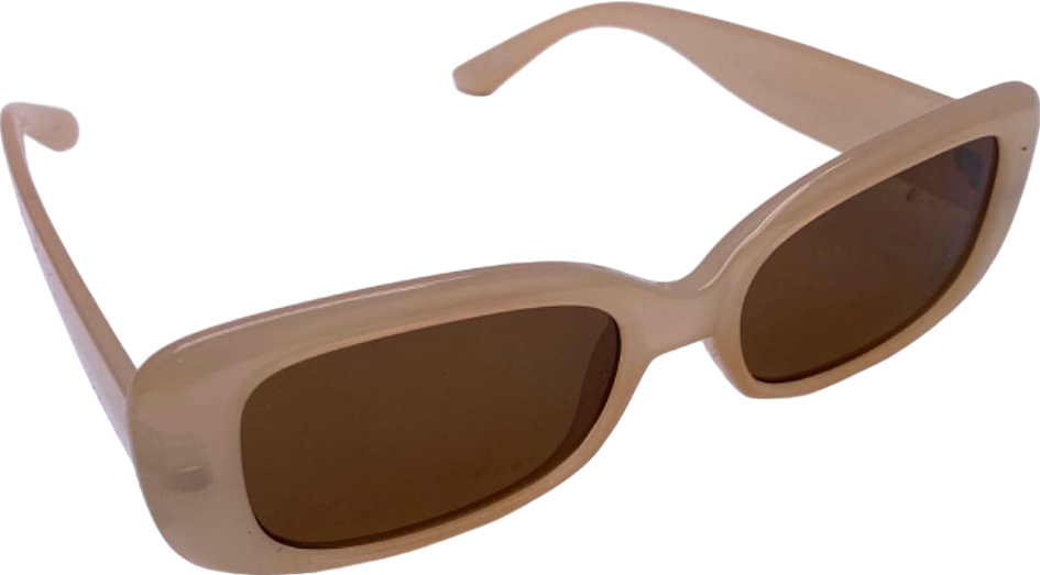 New Look Beige Sunglasses