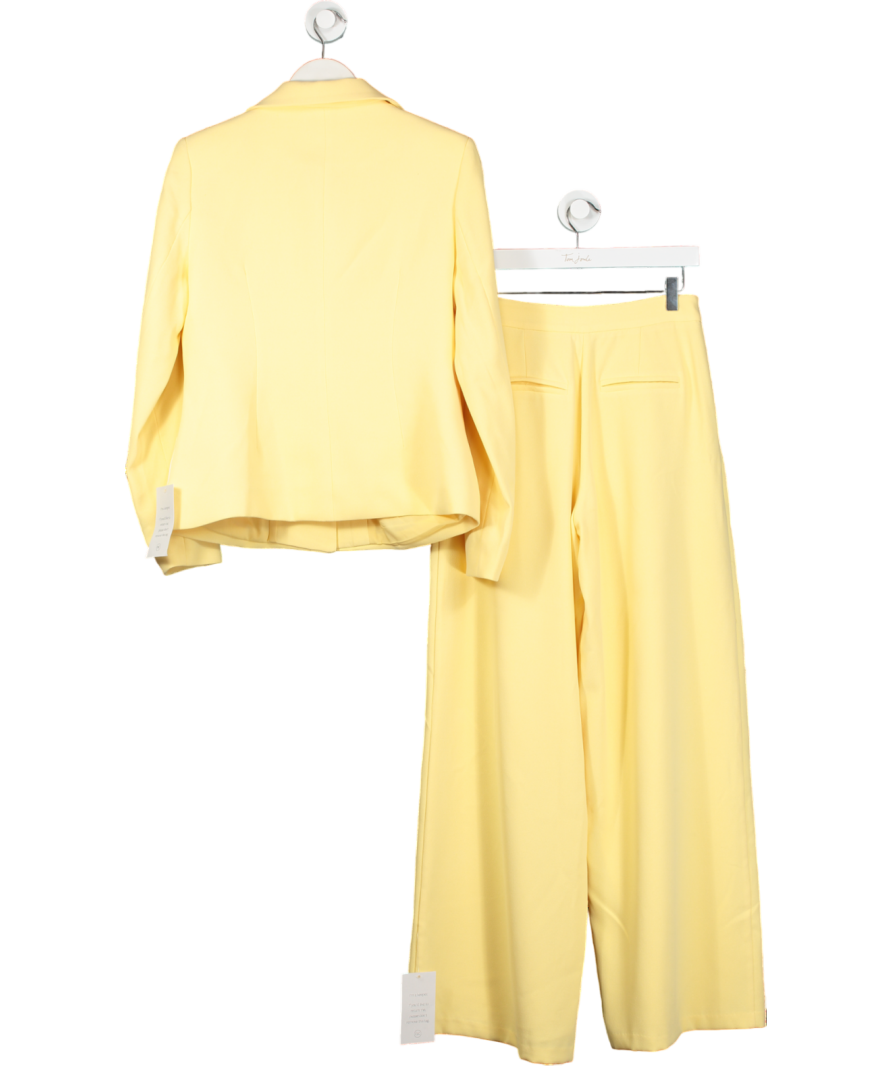 Nobody's Child Yellow Hosan Hourglass Blazer And Torie Wide Leg Trousers UK S/M