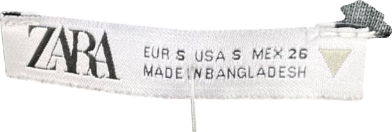 ZARA Grey Charcoal T-shirt UK S