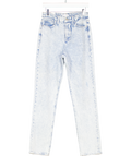 Good American Blue Light Wash Straight Leg Jean UK XS