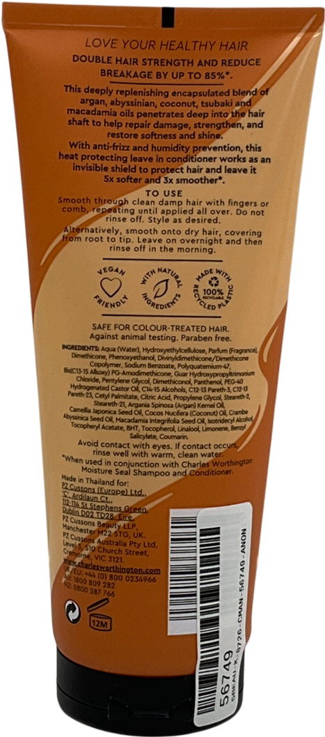 charles worthington Moisture Seal Hair Healer Leave-in Conditioner 200ml