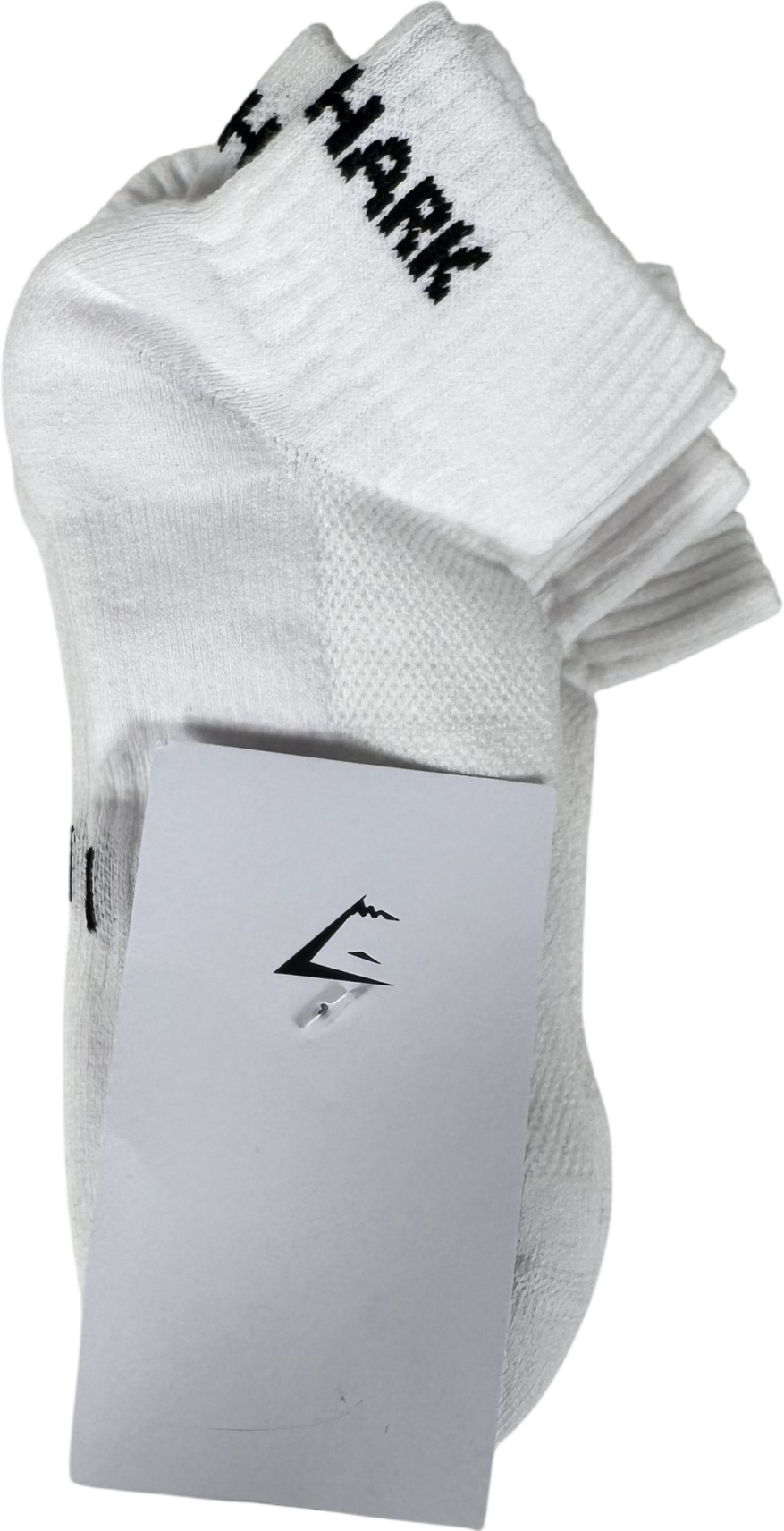 gymshark White Quarter Socks 5pk UK M
