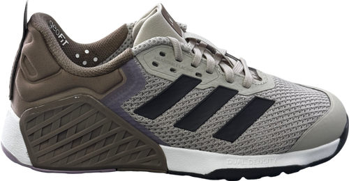 ADIDAS Beige Dropset 3 Running Shoes, Wonalu/grey UK 5 EU 38
